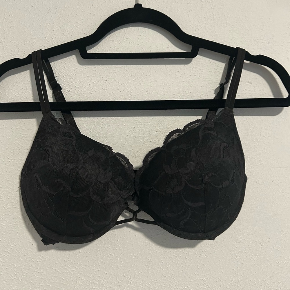 Victoria's Secret Black Lace Underwire Bra